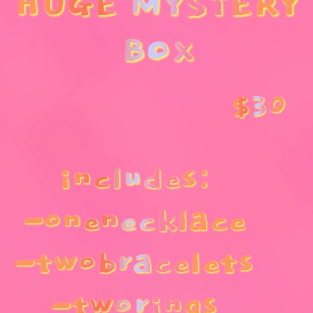 HUGE MYSTERY BOX